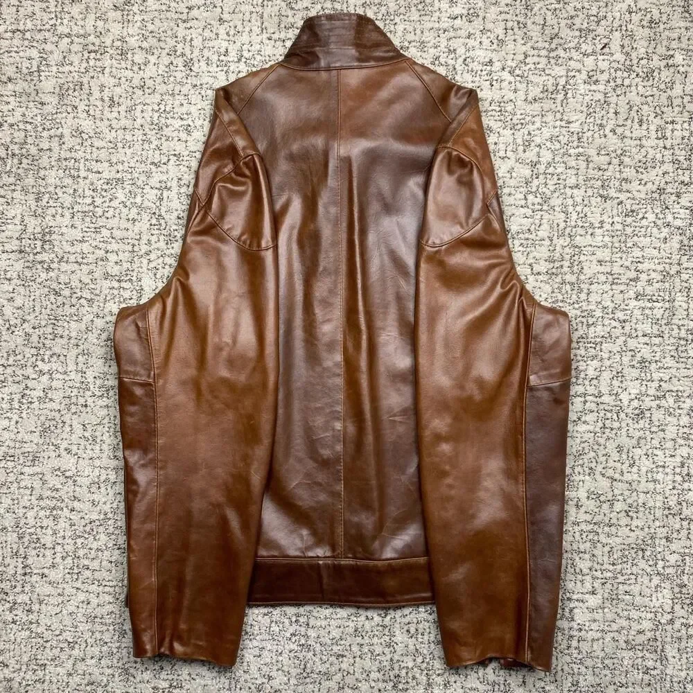 Unbranded Men's Brown and Tan Jacket